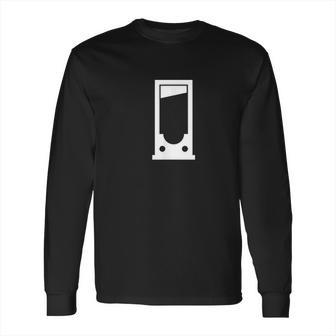 Brazilian Jiu Jitsu Guillotine White Minimalist Long Sleeve T-Shirt | Favorety AU