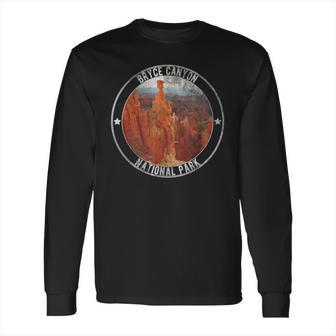 Bryce Canyon National Park Distressed Thors Hammer Long Sleeve T-Shirt | Favorety CA