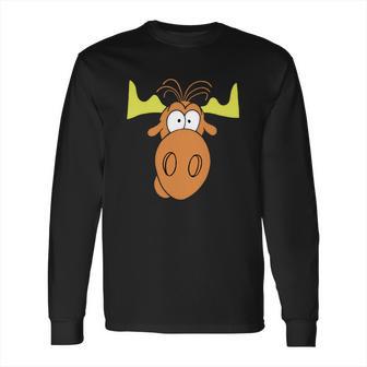 Bullwinkle The Moose Long Sleeve T-Shirt | Favorety