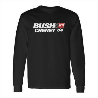 Bush Cheney 2004 Election Campaign Logo Gift Long Sleeve T-Shirt | Favorety CA