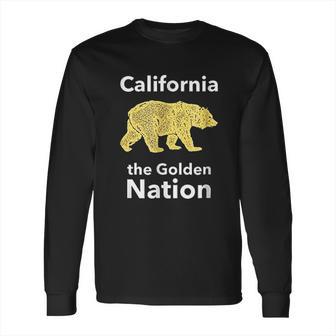 California Golden Nation Long Sleeve T-Shirt | Favorety AU