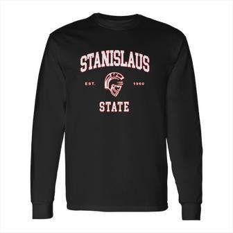 California State University Stanislaus Warriors Ncaa Long Sleeve T-Shirt | Favorety CA