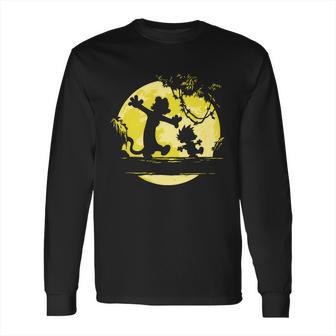 Calvin And Hobbes No Worries Long Sleeve T-Shirt | Favorety