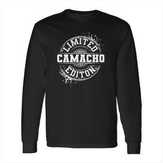 Camacho Funny Surname Family Tree Birthday Reunion Gift Idea Long Sleeve T-Shirt | Favorety AU