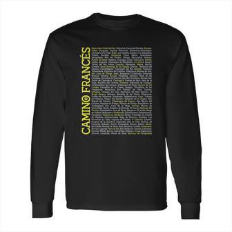 Camino De Santiago Pilgrim Way Of Saint James Stages Gift Long Sleeve T-Shirt | Favorety