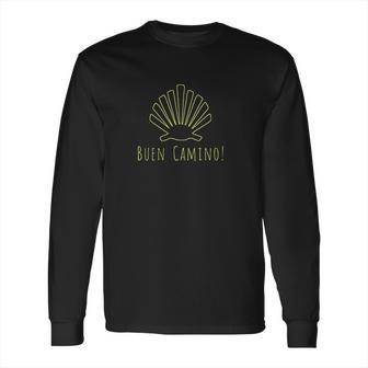 Camino De Santiago Pilgrim Way Of St James Spain Hiker Gift Long Sleeve T-Shirt | Favorety UK