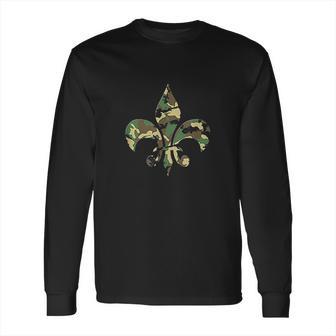 Camo New Orleans Nola Style Vintage Long Sleeve T-Shirt | Favorety DE