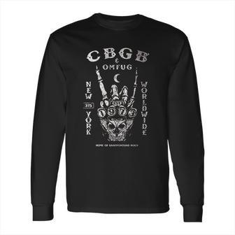 Cbgb Est 1973 Classic Logo Official Long Sleeve T-Shirt | Favorety UK