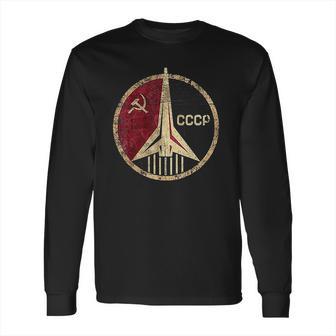 Cccp Original Russia Space Program Gift Long Sleeve T-Shirt | Favorety AU