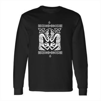 Celtic Heron Long Sleeve T-Shirt | Favorety AU