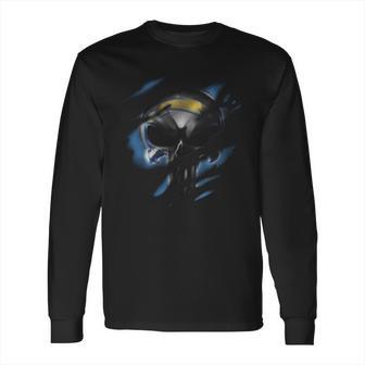 Chargers Skull New Tshirt Hoodies And More Long Sleeve T-Shirt | Favorety