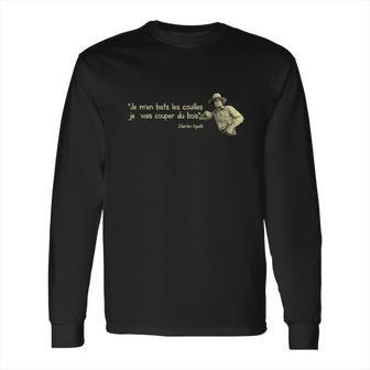 Charles Ingalls Long Sleeve T-Shirt | Favorety CA