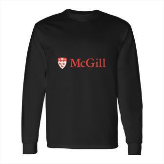 Charlotte Serrano Mcgill University Long Sleeve T-Shirt | Favorety AU