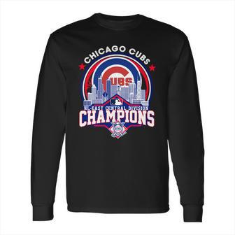 Chicago Cubs Nl East Division Champions Shirt Mf Long Sleeve T-Shirt | Favorety