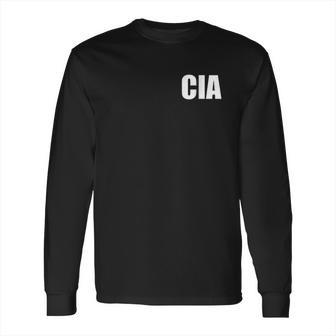 Cia Central Intelligence Agency Long Sleeve T-Shirt | Favorety