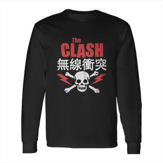 The Clash Bolt Red Long Sleeve T-Shirt | Favorety UK