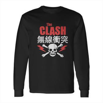 The Clash Bolt Red Long Sleeve T-Shirt | Favorety UK