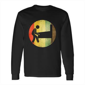 Classic Retro Pinball Machine Arcade Design Long Sleeve T-Shirt | Favorety DE