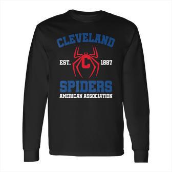 Cleveland Spiders American Association Long Sleeve T-Shirt | Favorety CA