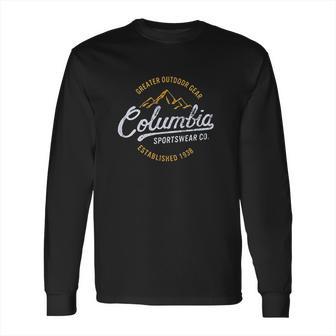 Columbia Mens Graphic Long Sleeve T-Shirt | Favorety