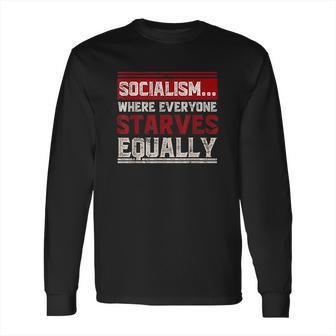 Communist Libertarian Capitalist Socialism Long Sleeve T-Shirt | Favorety AU