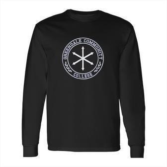 Community Greendale Community College Symbol Long Sleeve T-Shirt | Favorety DE