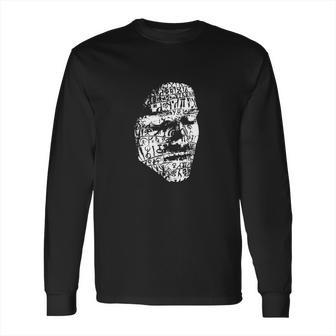 Conan The Barbarian 1980 Fantasy Action Movie Tribal Drawn Face Long Sleeve T-Shirt | Favorety AU