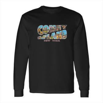 Coney Island New York Long Sleeve T-Shirt | Favorety CA