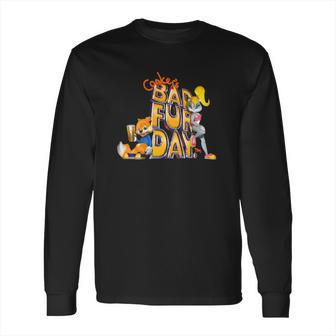 Conker S Bad Fur Day N64 Retro Nintendo Game Fan Shirt Shirt Long Sleeve T-Shirt | Favorety UK