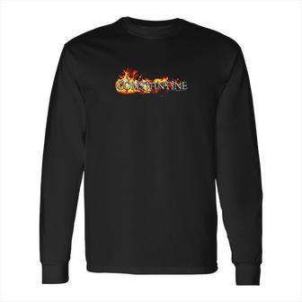 Constantine In Flames Long Sleeve T-Shirt | Favorety