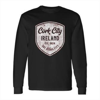 Cork Ireland Eire Gift Irish Ancestry Heritage Long Sleeve T-Shirt | Favorety AU