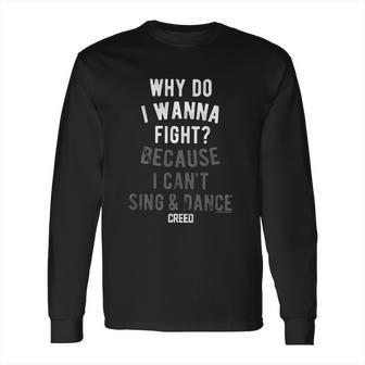 Creed Front Street Gym Black Long Sleeve T-Shirt | Favorety DE