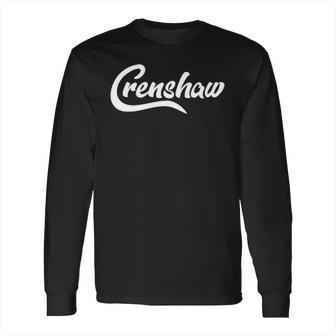 Crenshaw California Gifts Long Sleeve T-Shirt | Favorety CA