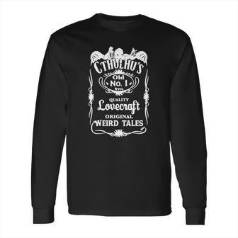 Cthulhu S Quality Lovecraft Original T-Shirt Long Sleeve T-Shirt | Favorety CA