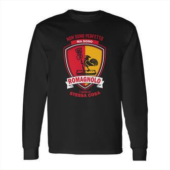 Custom - Non Sono Perfetto Ma Sono Romagnolo Long Sleeve T-Shirt | Favorety CA