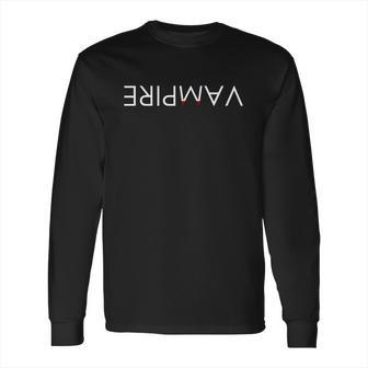 Cute Halloween Funny Halloween Day Vampire Th Logo Long Sleeve T-Shirt | Favorety UK