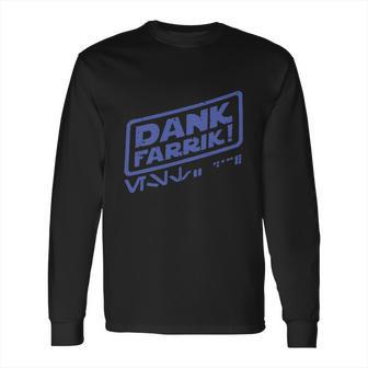 Dank Farrik Blue Long Sleeve T-Shirt | Favorety DE