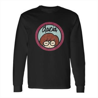 Daria Classic Mint Burgundy Long Sleeve T-Shirt | Favorety UK