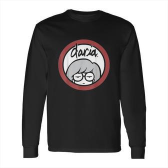 Daria Classic Red Outline Long Sleeve T-Shirt | Favorety