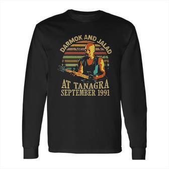 Darmok And Jalad At Tanagra September 1991 Retro Long Sleeve T-Shirt | Favorety UK