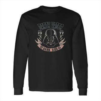 Darth Vader 1977 Dark Side Vintage Graphic Long Sleeve T-Shirt | Favorety AU