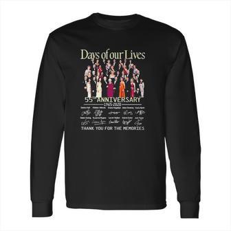 Days Of Our Lives 55Th Anniversary Long Sleeve T-Shirt | Favorety