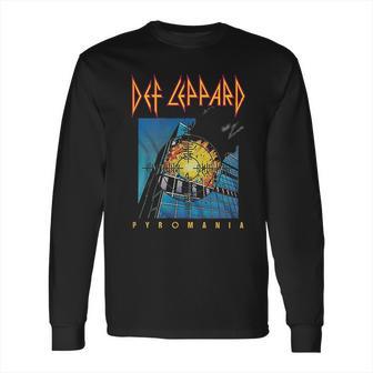 Def Leppard Pyromania 80S Heavy Hair Metal Band Rock And Roll Long Sleeve T-Shirt | Favorety CA