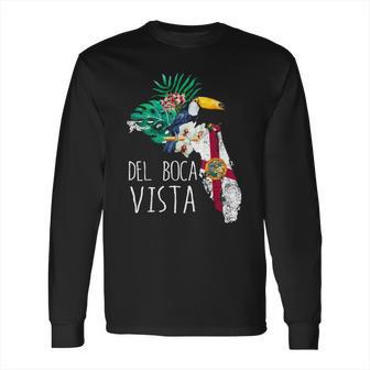 Del Boca Vista Florida Tropical Long Sleeve T-Shirt | Favorety DE