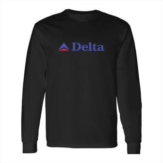 Delta Airlines T-Shirt Long Sleeve T-Shirt | Favorety CA