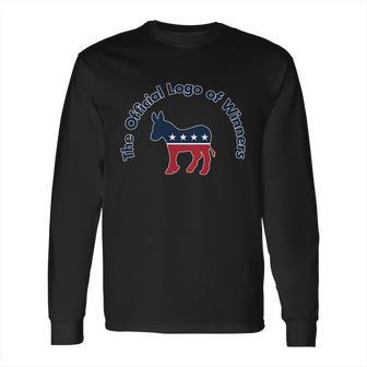 Democratic Party The Official Logo Of Winners Long Sleeve T-Shirt | Favorety UK