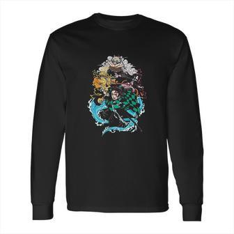 Demon Slayer Cartoon Long Sleeve T-Shirt | Favorety AU