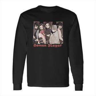 Demon Slayer Characters Art Long Sleeve T-Shirt | Favorety AU