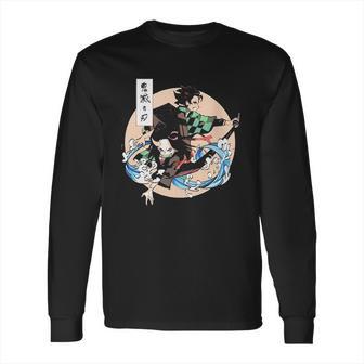 Demon Slayer Over The Moon Long Sleeve T-Shirt | Favorety CA