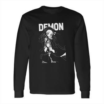 Demon Slayer Nezuko Demon Long Sleeve T-Shirt | Favorety AU